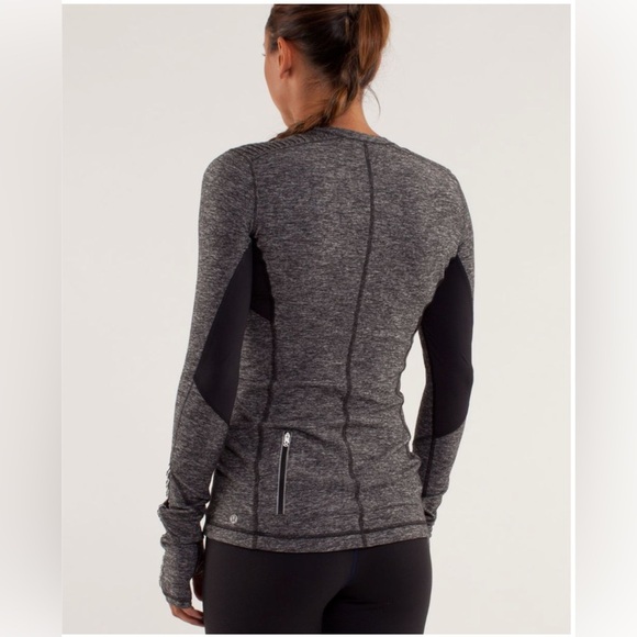 Lululemon Star Runner Long Sleeve in Black Size 6 - Picture 2 of 8